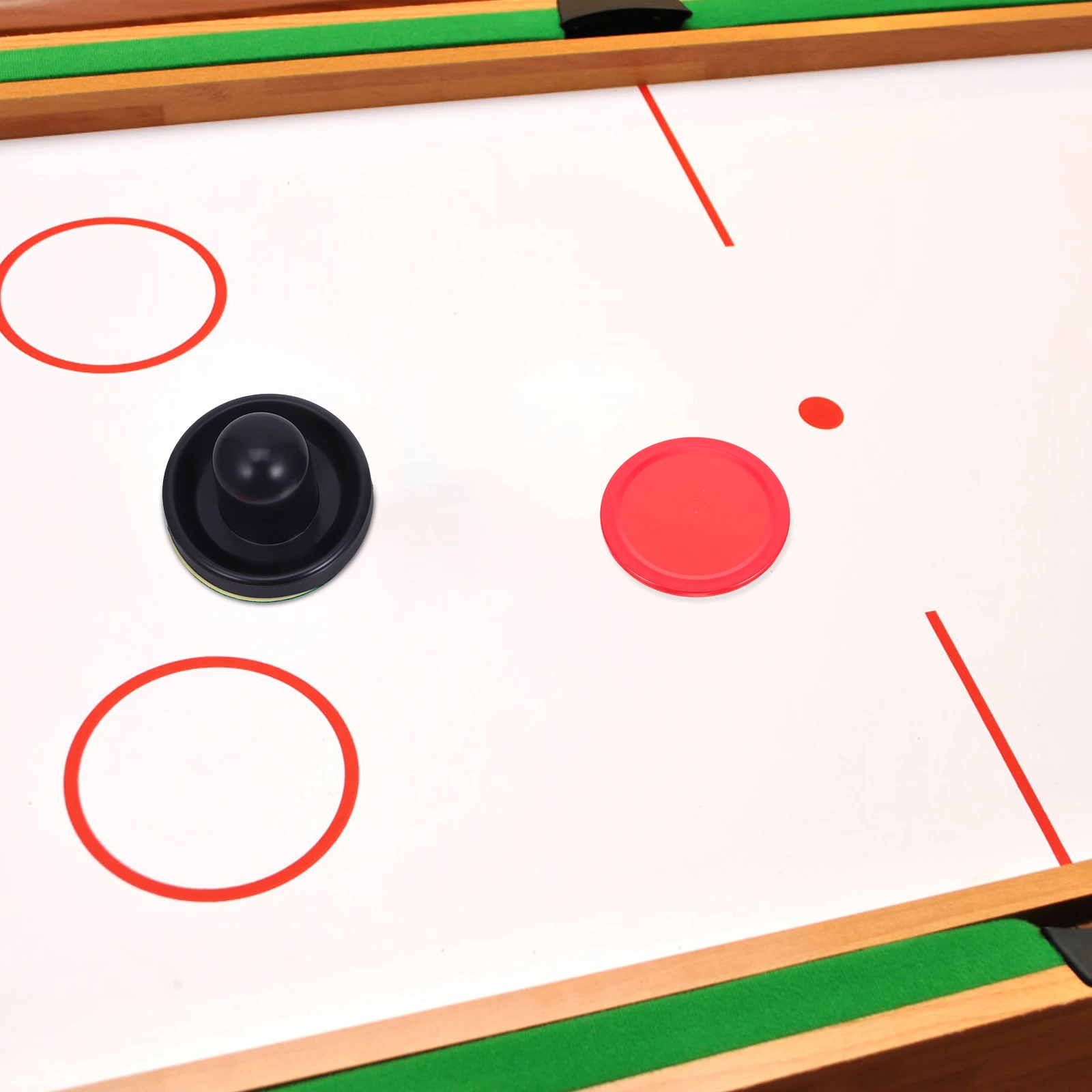 

Набор из 8 шайб для аэрохоккея 76 мм с держателями, сменные, для игровых столов, эргономичный дизайн, темно-синий, защита стола