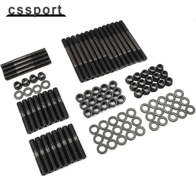 

Комплект шпилек головки блока цилиндров PCE279.1001 для небольшого блока Chevy SBC 265 267 283 302 350