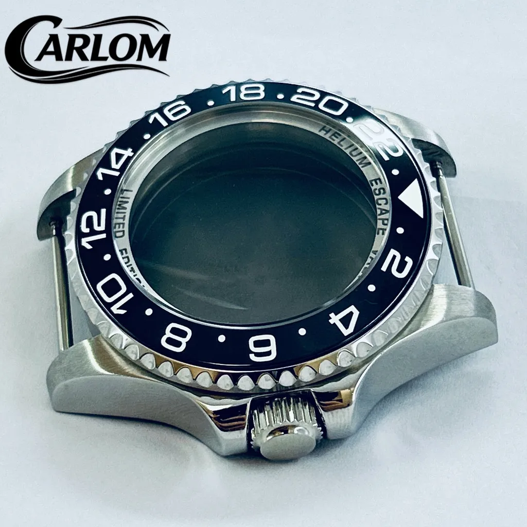 44mm NH Watch Case For NH34 NH35 NH36 NH38 NH39 NH70 NH72 Movement SEA Big DEEP Homage Sapphire Glass Ceramic Aluminum Bezel