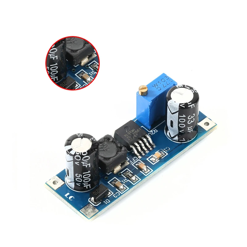 Pannello Xl7015 Modulo di alimentazione buck regolabile CC Ingresso Convertitore di potenza 5-80 V CC-CC/Ultra Lm2596