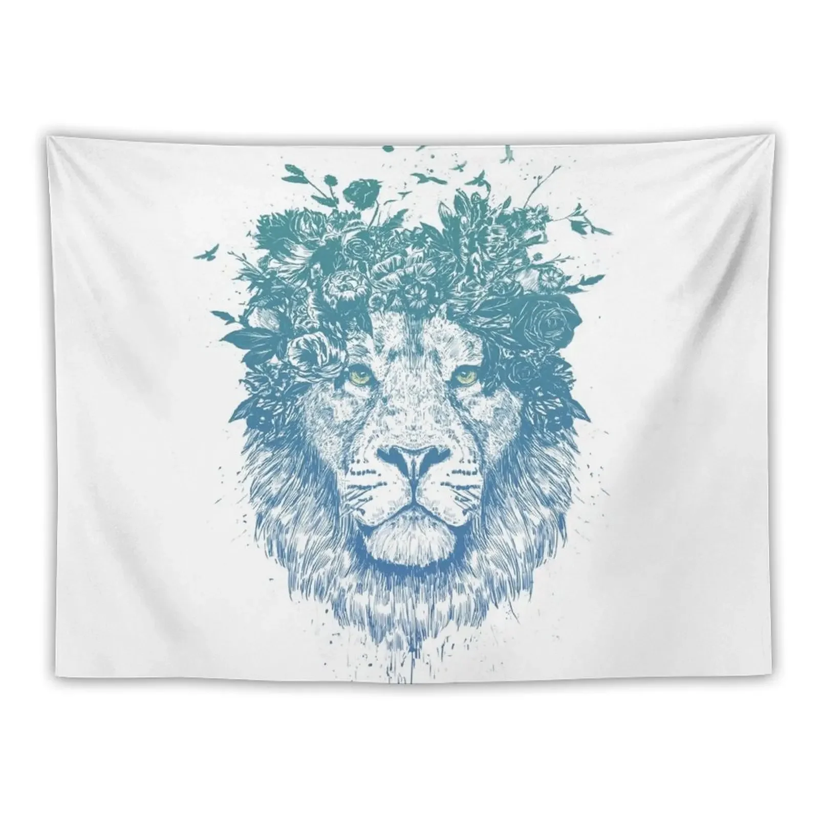 

Floral lion Tapestry Home Decoration Accessories Decorations For Room Room Decor Aesthetics For Room Tapestry