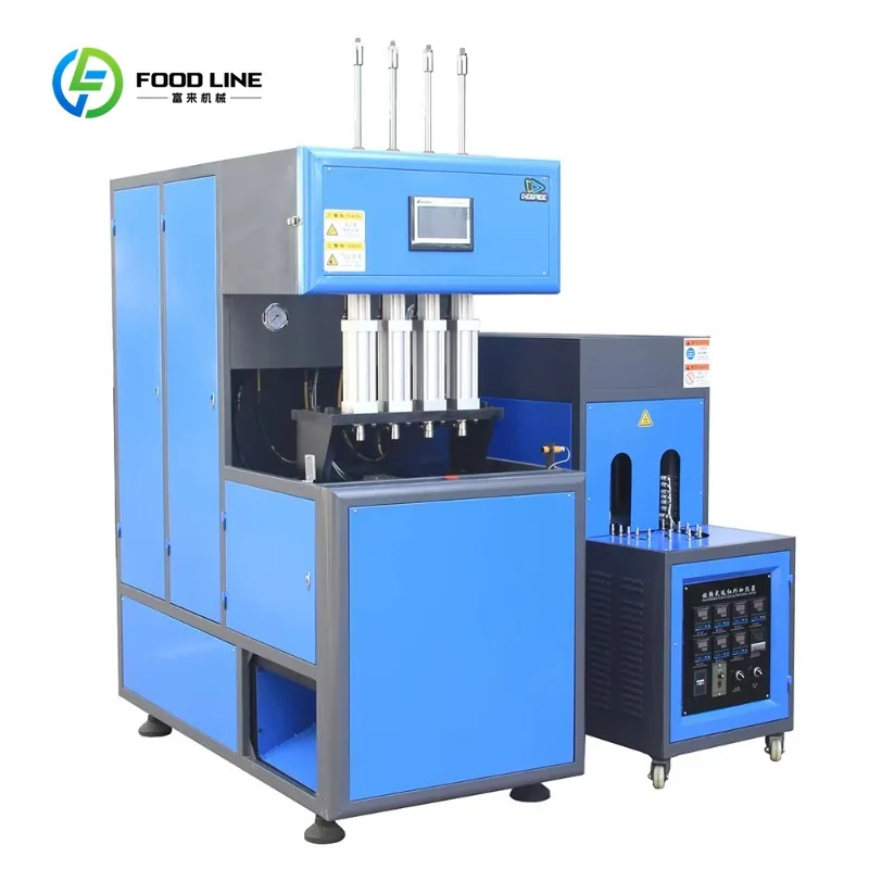 Customized Lowest Price Semi-automatic Plastic Blowing Machine 0.2L--2L  Bottle Blowing Machine Water Bottle Machine Maker