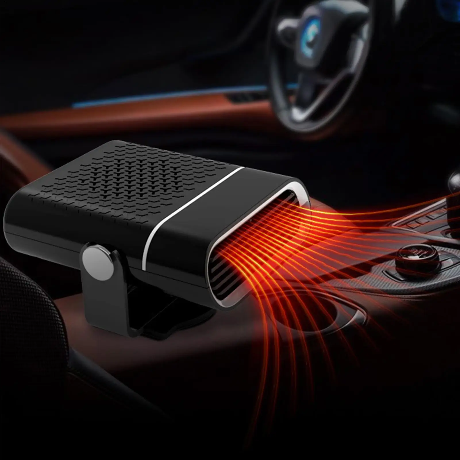 Calentador de coche de 24V y 260W, calentador eléctrico de descongelación de vidrio, máquina de calefacción para RV, autocaravana, remolque, camiones, barcos, 12V, 150W/120W