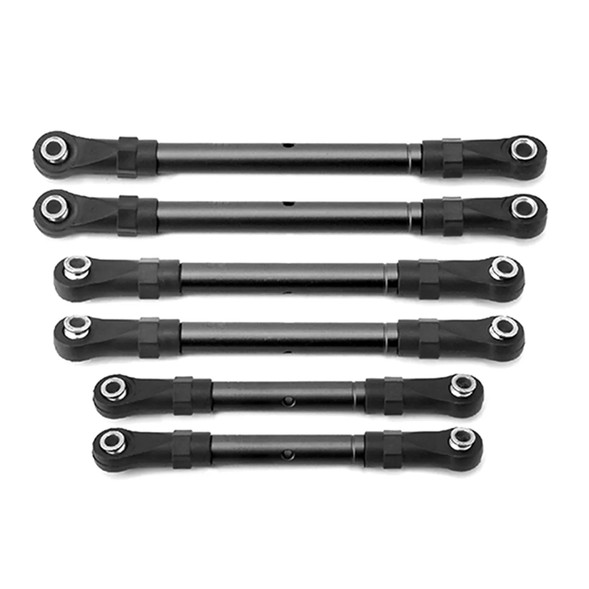 Steering Linkage Pull Rod Tie Rod for TRAXXAS Steering Linkage Pull Rod Tie Rod for Traxxas Hoss/Slash/Rustler 4WD Black