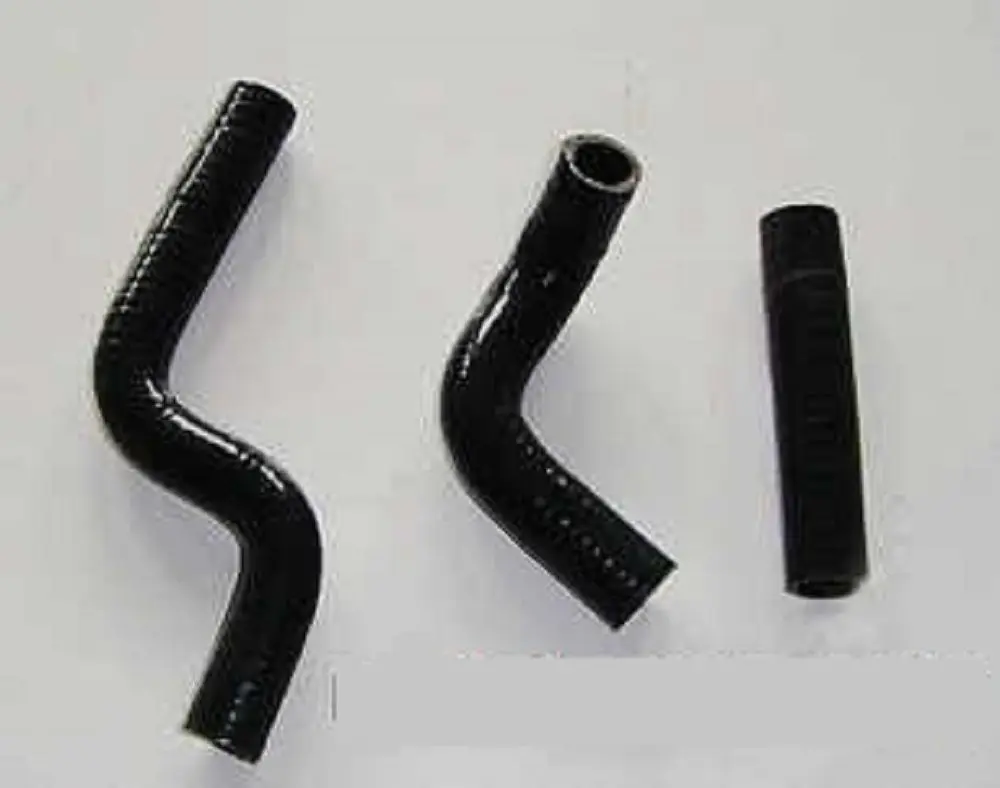 Black Silicone Radiator Hose For 1998-2013 Kawasaki KX80 KX85 KX100 2002 2003 2004 2005 2006 2007 2008 2009 2010 2011 2012 2013