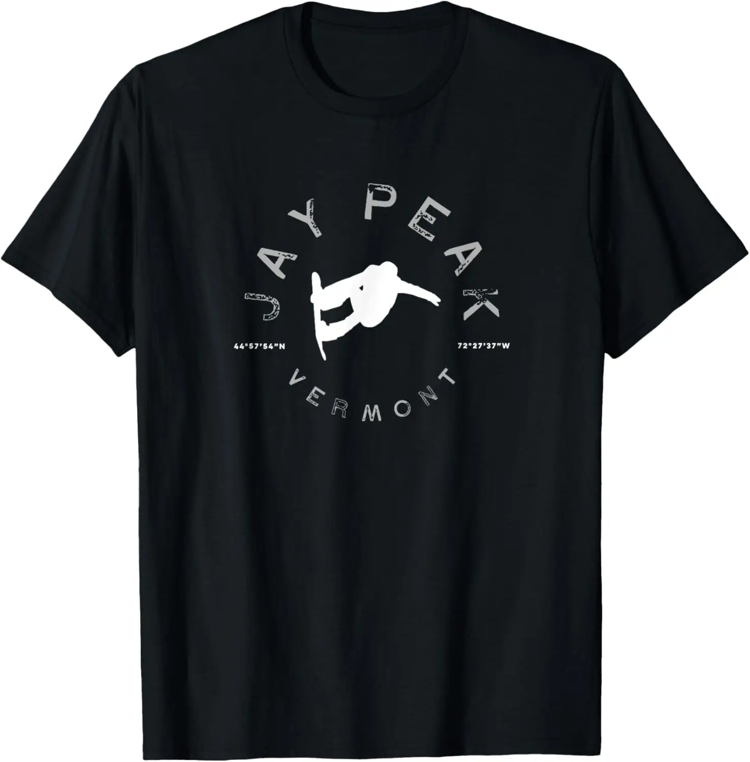 Jay Peak Vermont Graphic Vintage Snowboarding T T-Shirt