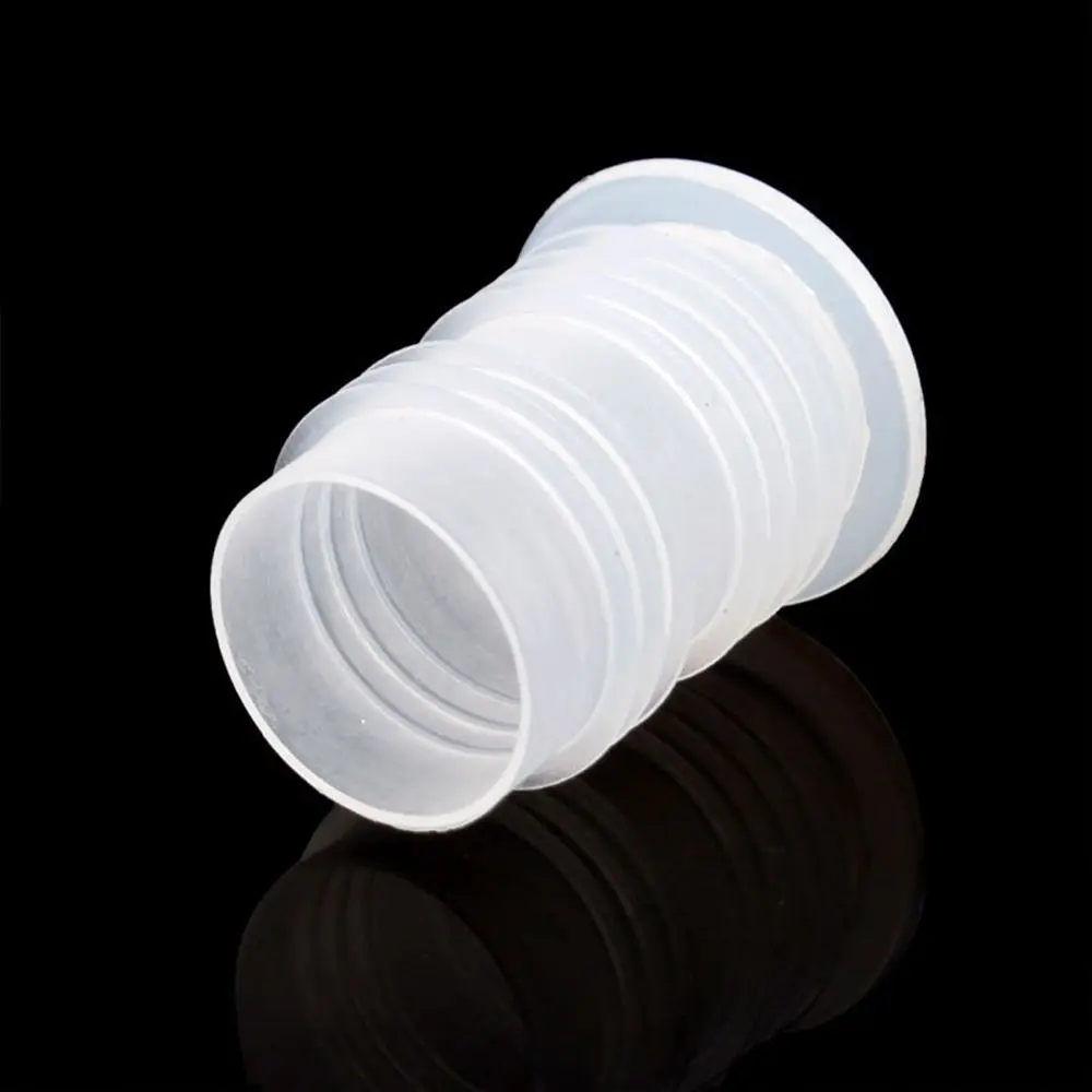 Tapones de Plástico para Botellas de Cerveza y Vino, Tapones de Plástico de Grado Alimentario, Tapones de PE con 7 Tornillos, 10 Unidades
