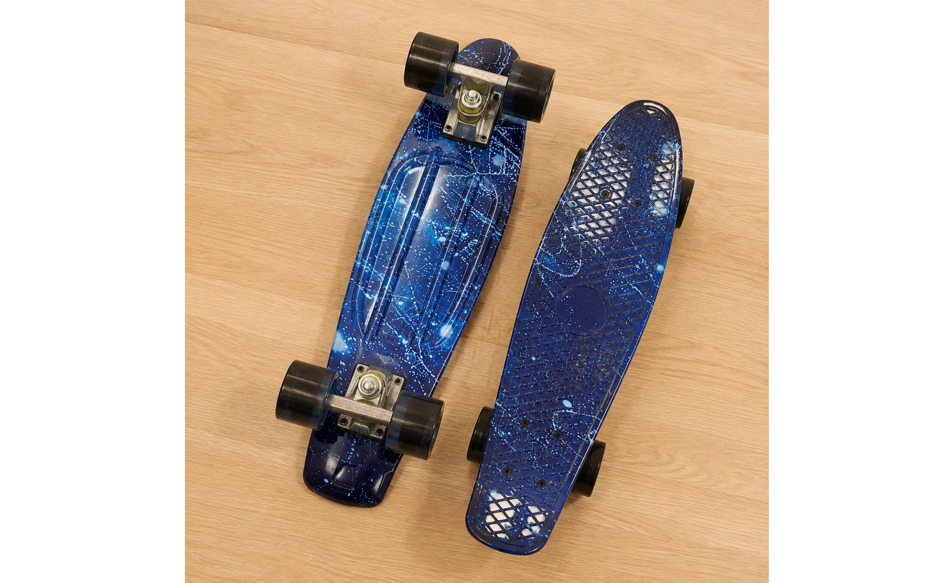 22-Inch Mini Skateboard Lightweight 22-Inch aquaticShaped Cruiser PP Plastic Deck Cruiser Grippy for Beginners 22-Inch Mini Skateboard Lightweight 22-Inch aquaticShaped Cruiser PP Plastic Deck Cruiser Grippy for Beginners