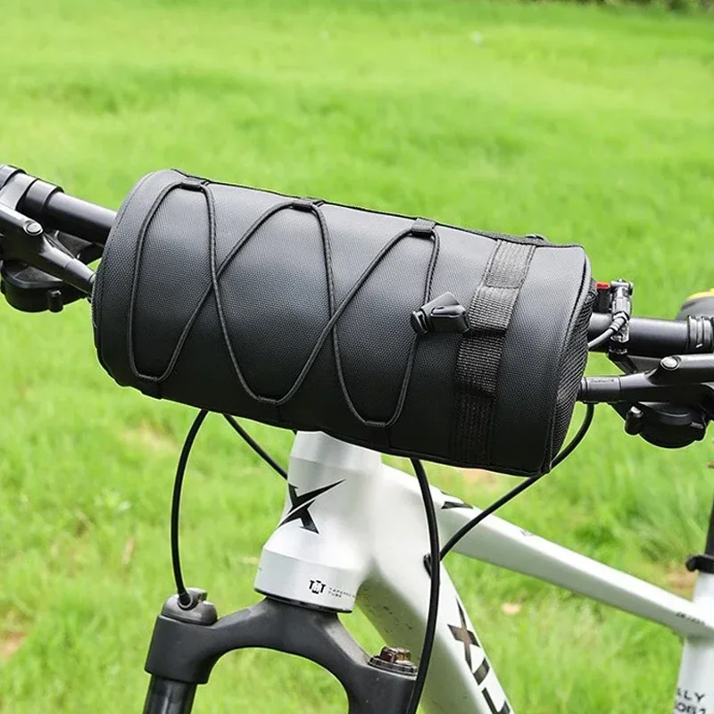 

1Pcs 24×12×12cm Handlebar Bag Multifunctional Waterproof Oxford Cloth Bicycle Bags Outdoor Portable Shoulder Bag Bike Accessorie