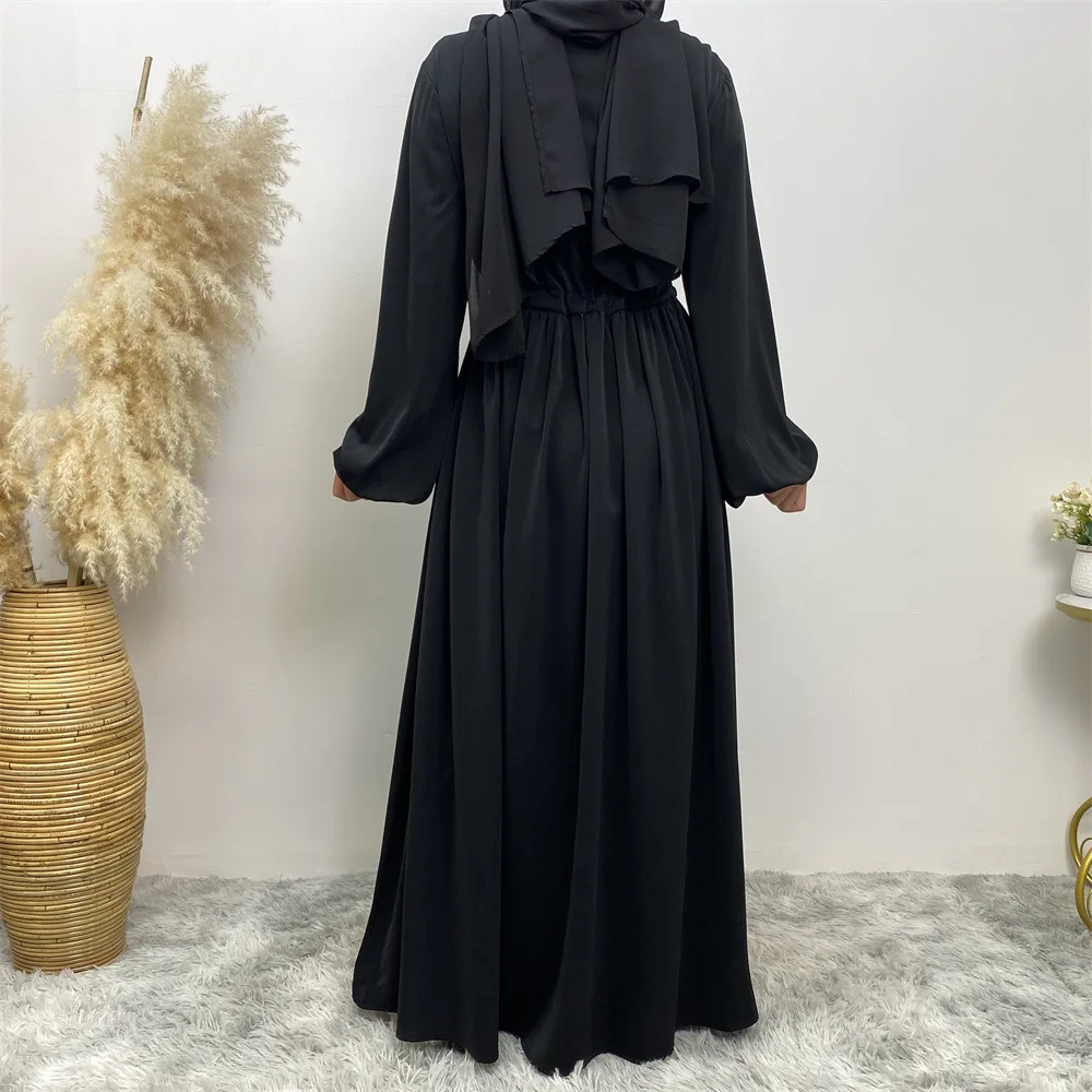 Dubai abaya feminino muçulmano robe turquia maxi vestido marroquino caftan ramadan maxi vestido com zíper frontal kaftan kebaya jalabiya vestidos