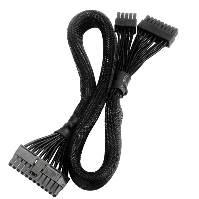 Dropship Mainboard 24pin Module Cable Black Flat Cable 10pin 18pin To 24pin Module Cable