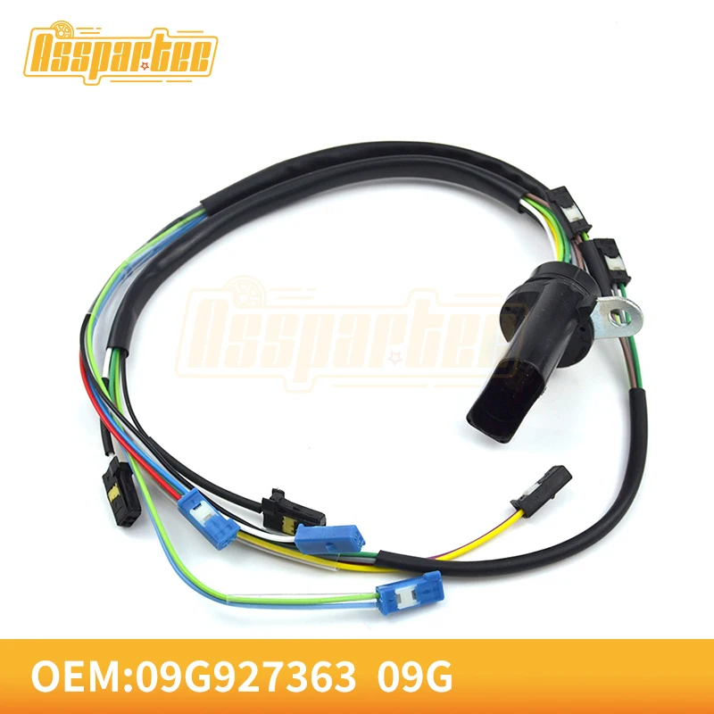 Cable de transmisión de 2014 Pines, pieza automotriz, compatible con Volkswagen, Audi, 09G, 09G927363