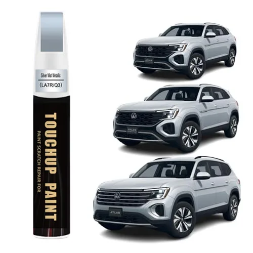 Car Touch Up Paint(Silver Mist Metallic(LA7R/Q3)) for Volkswagen Car Paint Scratch Repair Kit, Quick & Easy Solution to Repair