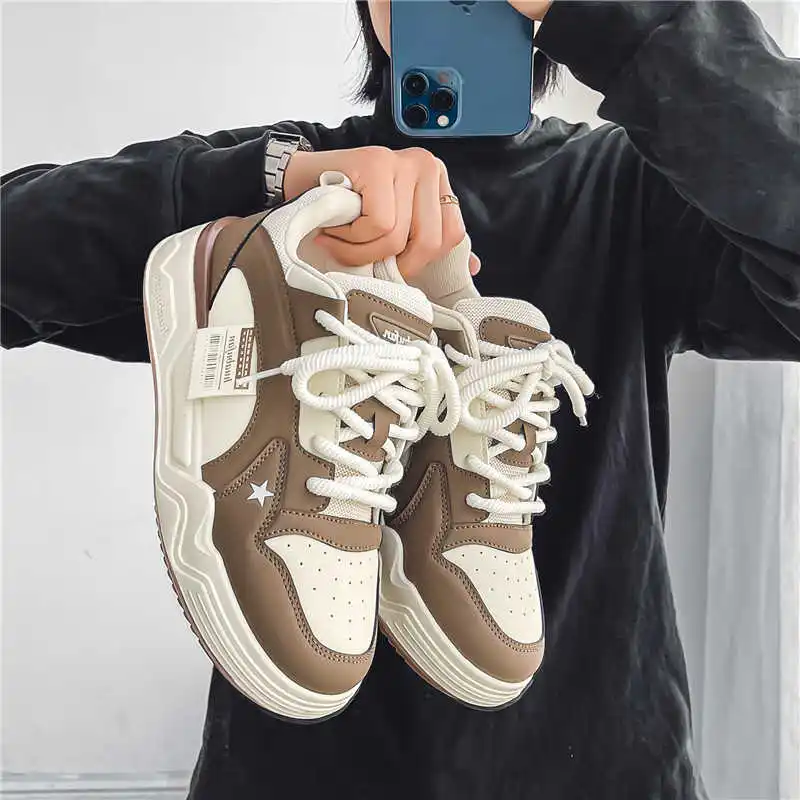 

Summer Thick Bottom 49 Basketball Men's Green Sneakers Casual Shoes Sport Everything Comfortable Different On Offer Boti