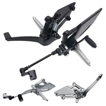 Motosiklet Sol Veya Sağ Arka Ayak Peg Fren Pedalı Footrest Braketi KAWASAKI VERSYS 250/300 NINJA EX250R Z250 Z300