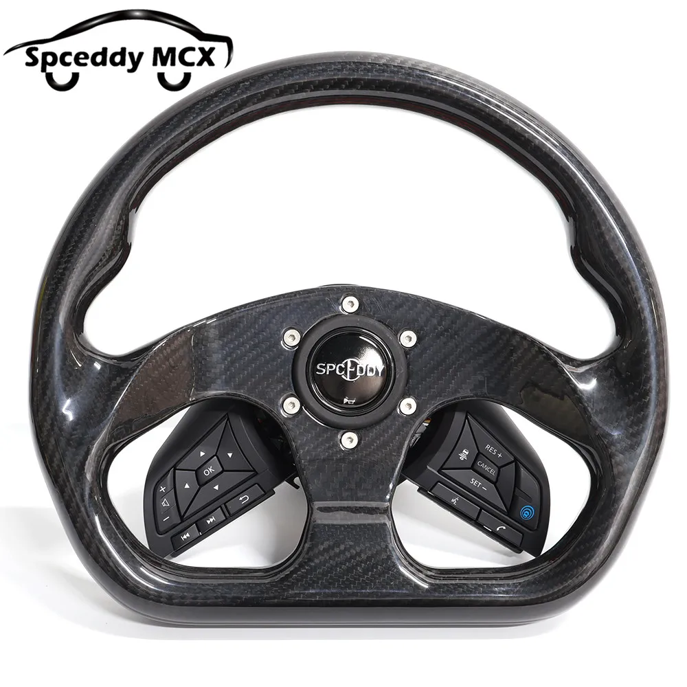 Button Radio Control Retention Bracket Carbon Fiber Magnetic Shift Paddles Extend For Nissan Sylphy Sentra Kicks Infiniti