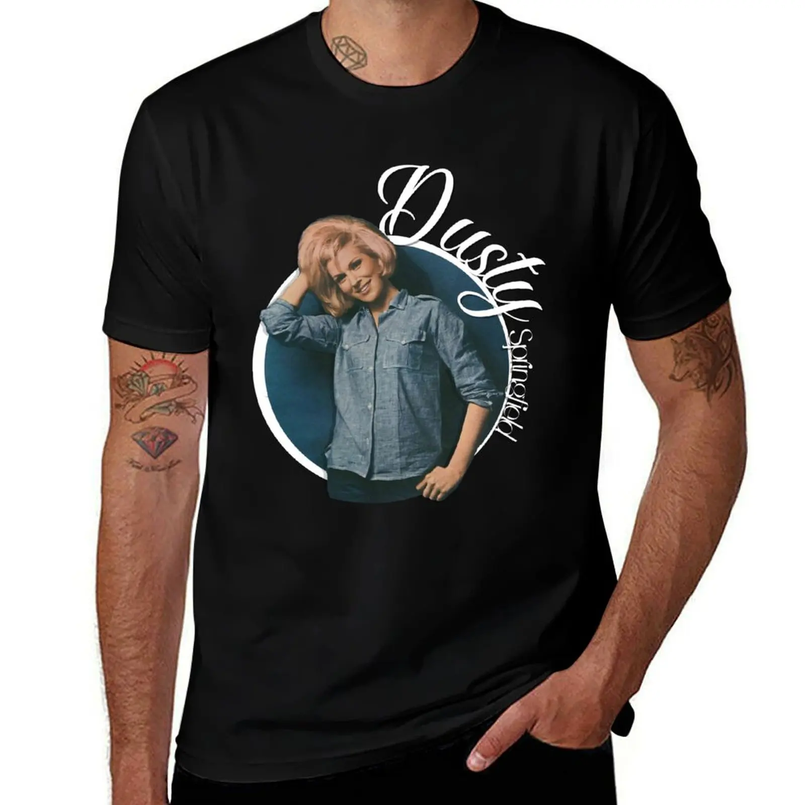 

Retro Dusty T-Shirt man t shirt heavy cotton t shirt custom print T-Shirt