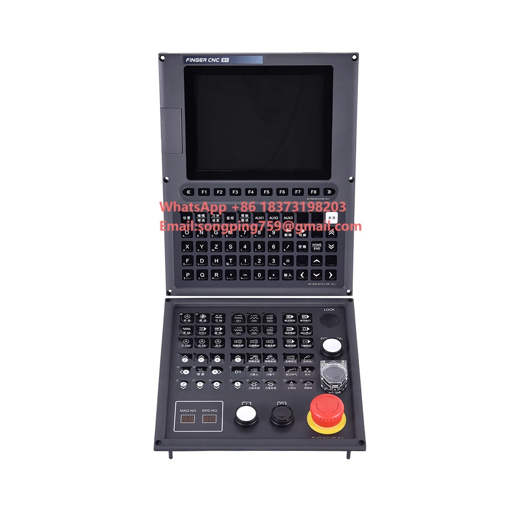 Finger Multi-Spindle Milling Machine Controller 3 Axis 4 Axis Close Loop CNC Controller Kit
