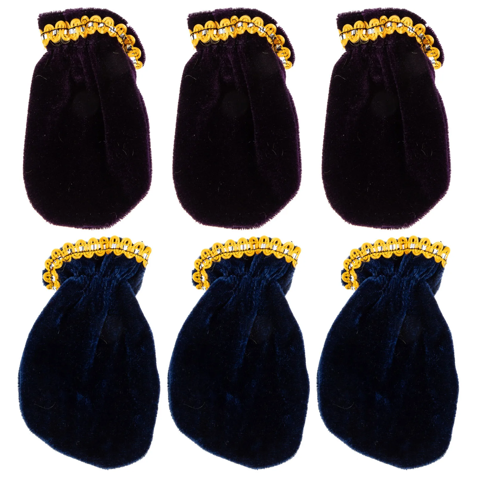 

6 Pcs Musical Instruments & Accessories Universal Piano Dust Cover Protectors Foot Pedal Protective Protection