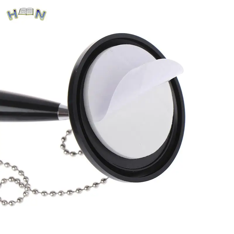 1pc Black Metal Desk Rope Ballpoint Pen Signature Pen Learn Office School Stationery