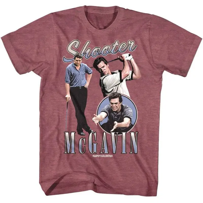 Many Moods of Shooter McGavin Herren-T-Shirt