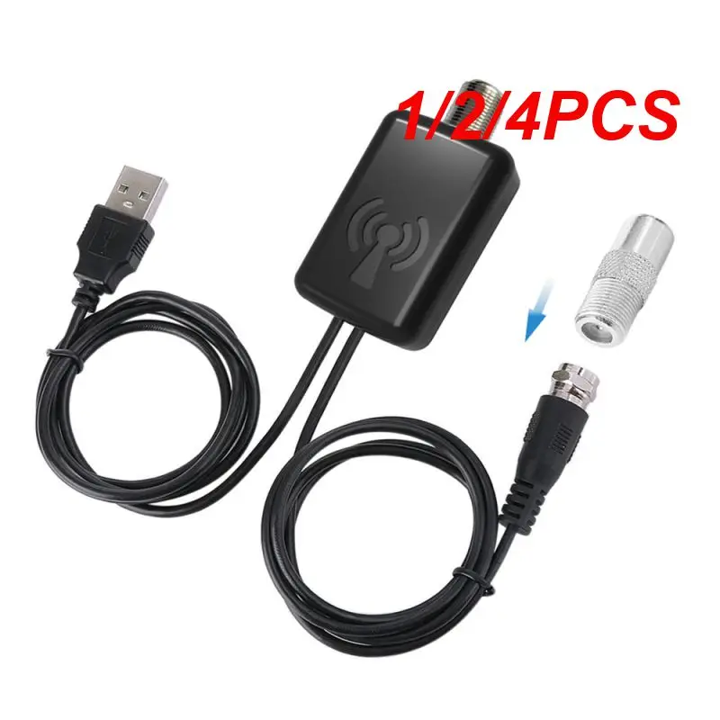 1/2/4PCS Signal Amplifier Booster Convenience And Easy Installtion Digital For Cable TV For Fox Antenna Channel 25DB
