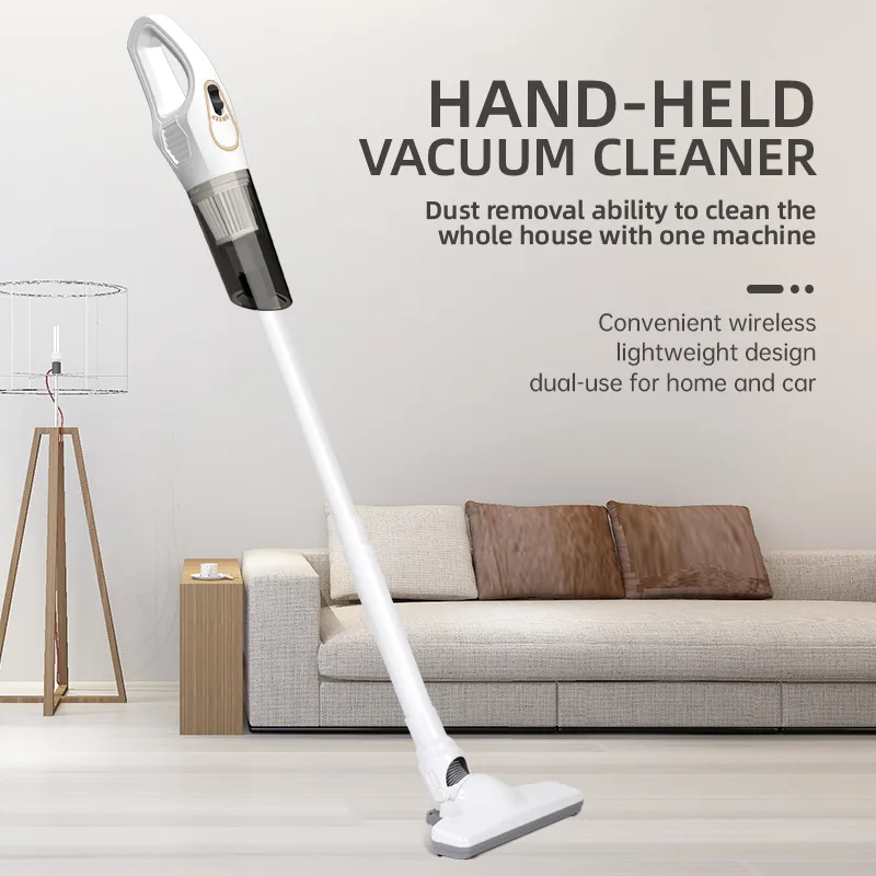 S-9 Vacuum Cleaner Small Household Big Suction Cleaning Machine Car Wireless Portable Handheld Vacuum Cleaner