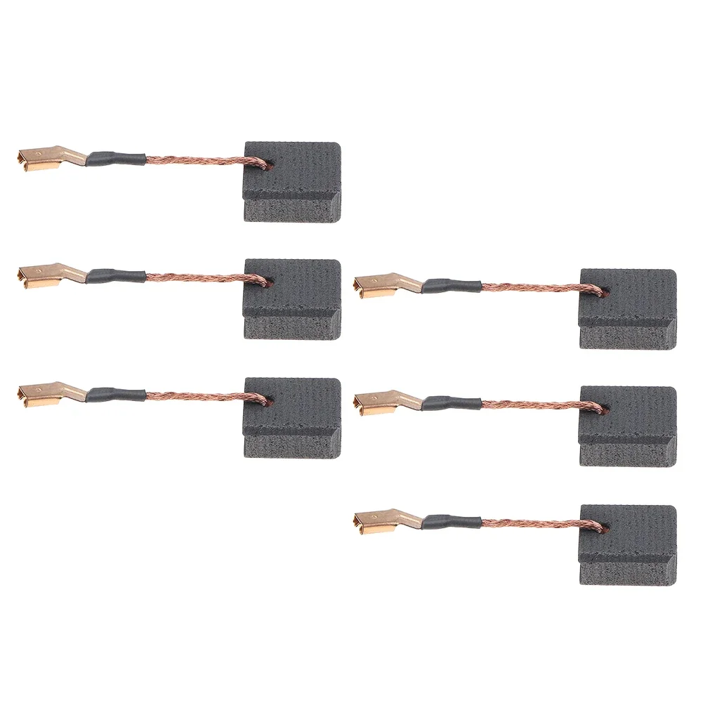 6 uds cepillos de carbón DWE4214 DWE402 4-1/2 pulgadas para N 257540   Accesorios de repuesto de cepillo de motor de amoladora angular de cepillos de carbón