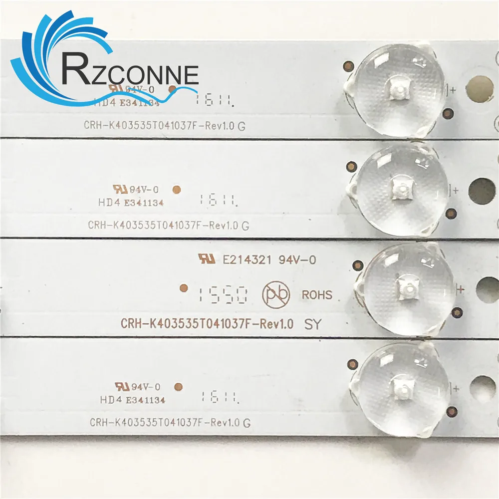 LED Backlight strip 10 Lamp for SCEPTRE X40 X405BV-FMQR GDE240FX5 40G3 CRH-K403535T041037F