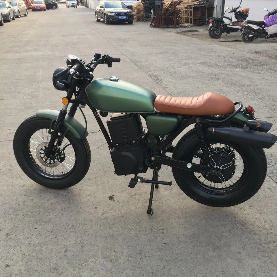 XDSS Full-size High-power Adult Electric Two-wheeled Sports Car Off-road Vehicle Retro Motorcycle Scooter