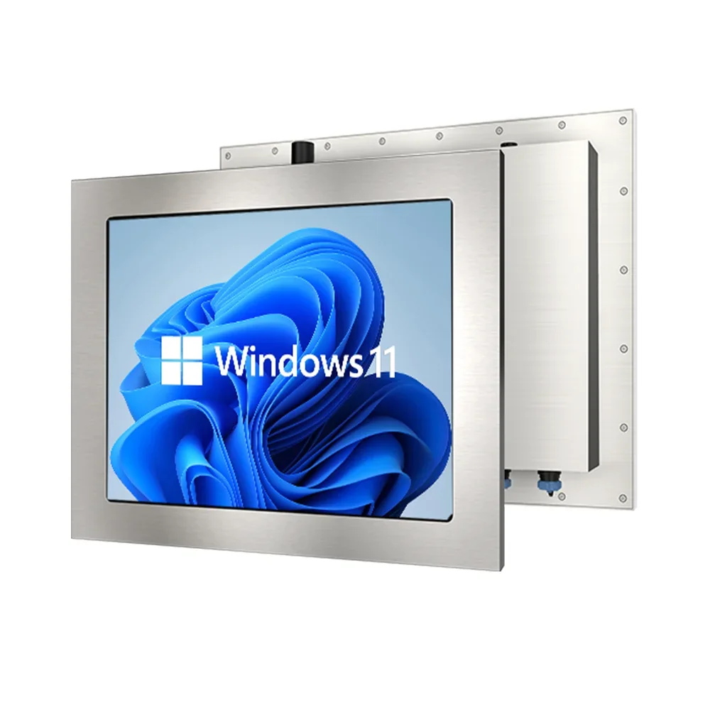 

15 inch Win 11 supported Intel I3 I5 I7 CPU industrial waterproof touch screen panel pc