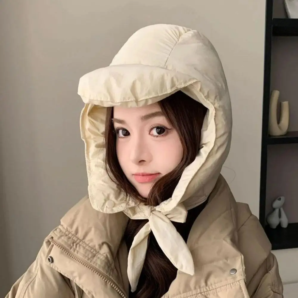 Chapeaux de bombardier épais et chauds pour femmes, casquettes russes, mode coréenne, chapeau à oreillettes, Sport de plein air, Ski, Protection des oreilles, pull, hiver
