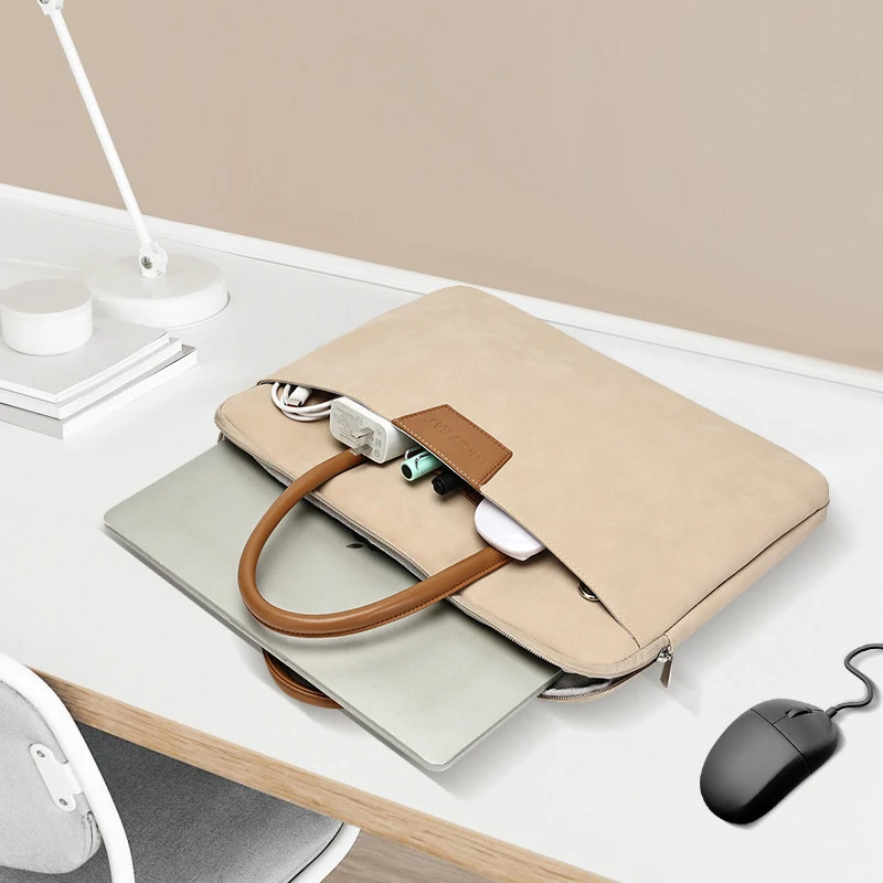 Protective Laptop Sleeve Case for 14-16 Inch MacBook - Slim Carrying Briefcase Bag for Men & Women, M3/M4/M5 Compatible