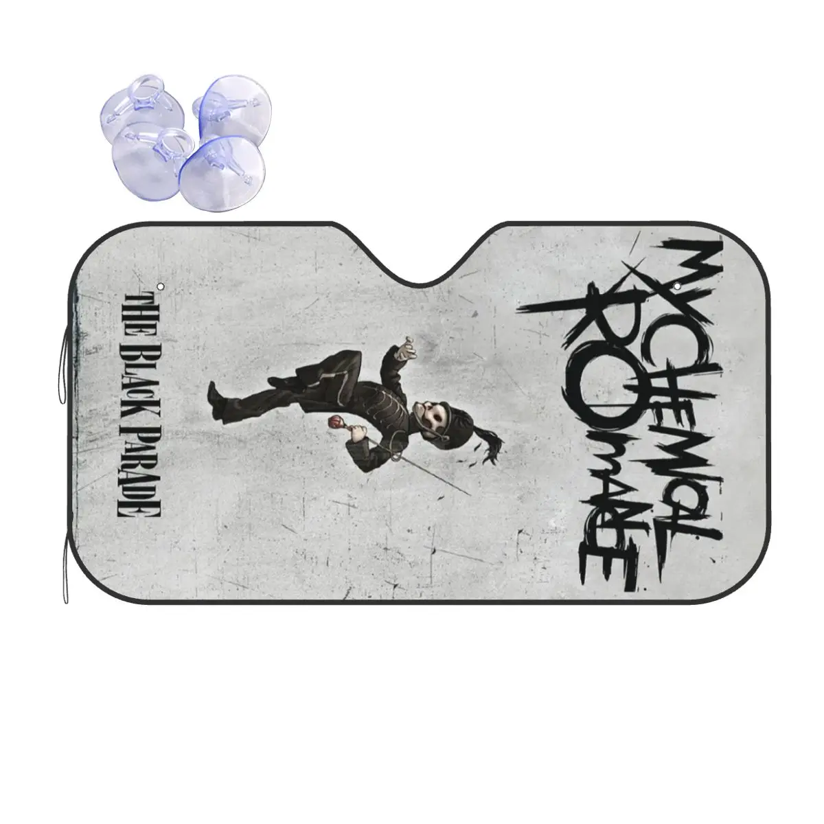 

Солнцезащитный козырек My Chemical Romance, лобовое стекло автомобиля, переднее лобовое стекло, солнцезащитный козырек, аксессуары, чехлы
