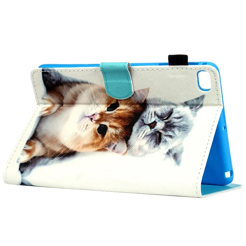 

Fashion Cartoon Pattern Case For Samsung Galaxy Tab A 8.0 2019 SM-T290 SM-T295 A8 X200 X205 S6lite P610 S7 S8 Tablet Cover