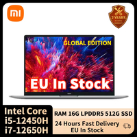 Xiaomi Laptop RedmiBook Pro 15 Intel i5-12450H/i7-12650H NVIDIA GeForce RTX 2050/16GB + 512G 15.6-inch Notebook PC EU Stock