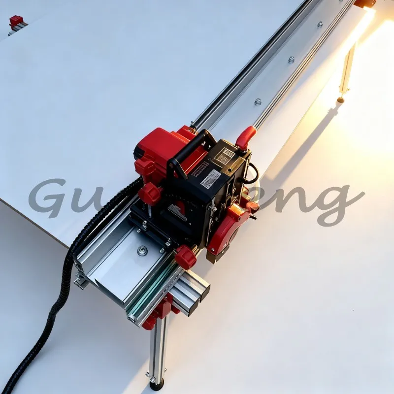 Electric Stone Cutter Ishii, Large Tile Cutter, 45-degree Miter with Stable Guide Rail