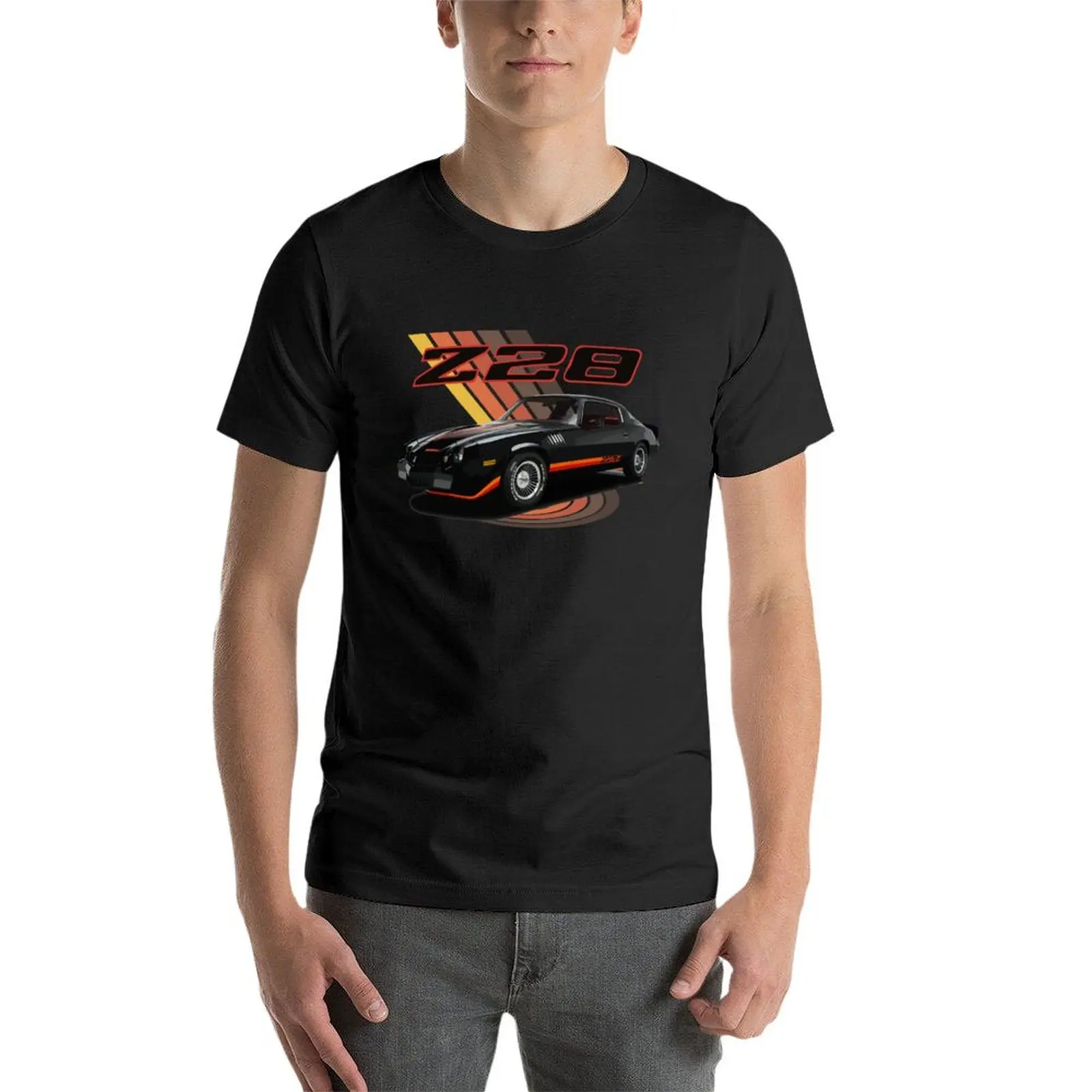 T-shirt Camaro Z28 Muscle Car pour homme, vêtements esthétiques, t-shirts de médicaments mignons, rétro, années 70, années 1979, 1970