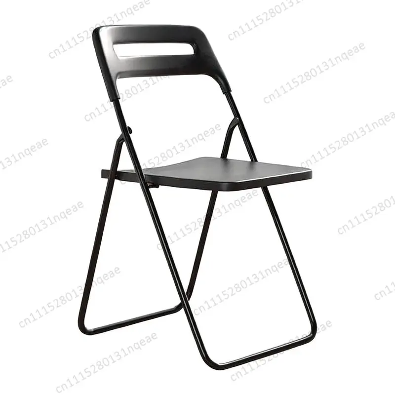 Folding Chair Nordic Simple Home Leisure Backrest Dining Chair Plastic Training Stool Exhibition Rental