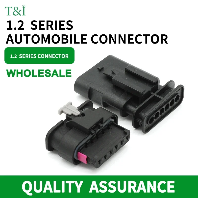 

5/10/100 Sets 2P/3P/4P/5P/6P1-1718645-1 1-1670916-1TE type wiring harness connector reversing radar plug waterproof connector