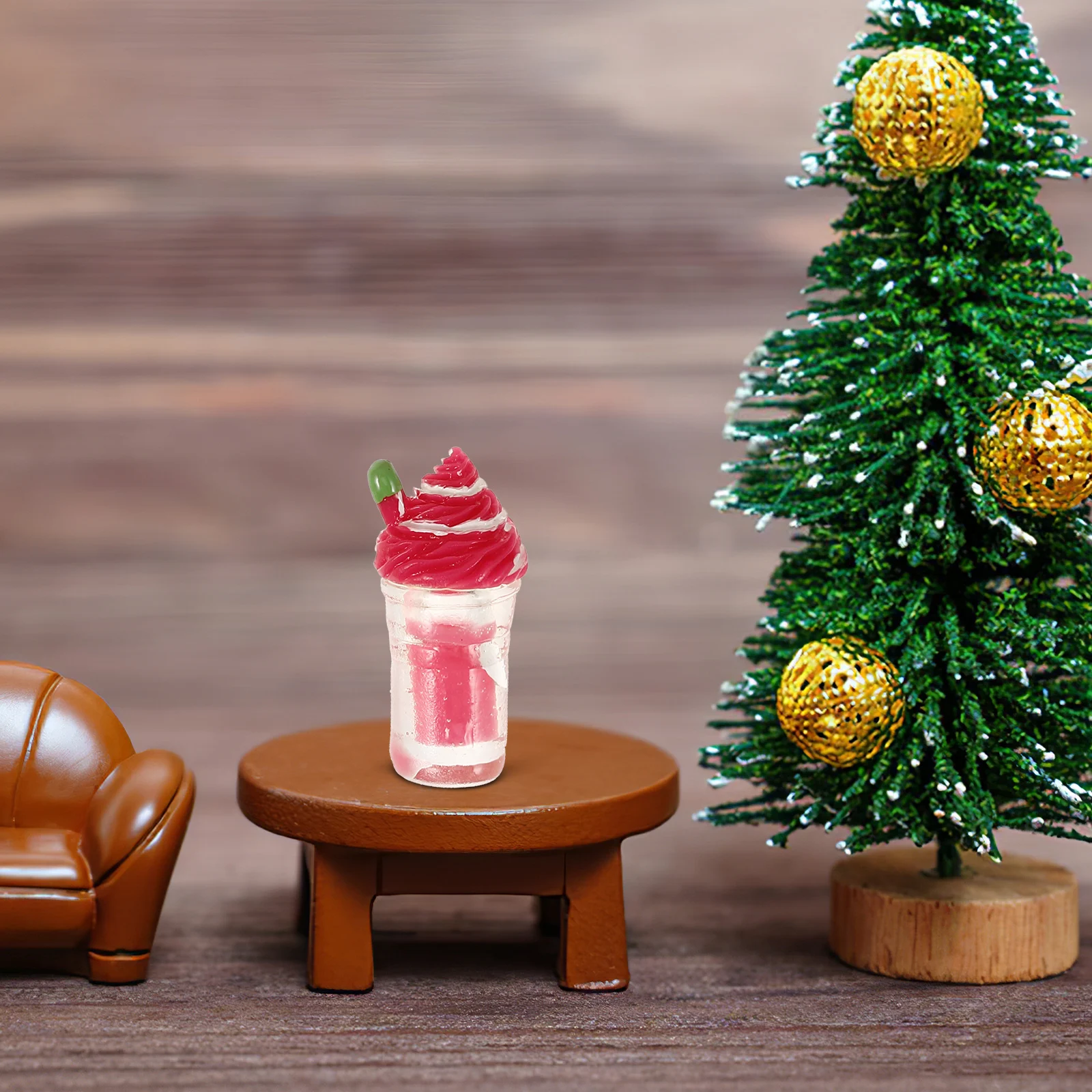 

6pcs Miniature Drinks Plastic Fake Beverage Ornament For House Kids Pretend Food Play Set Mini House Kitchen Accessories Cartoon