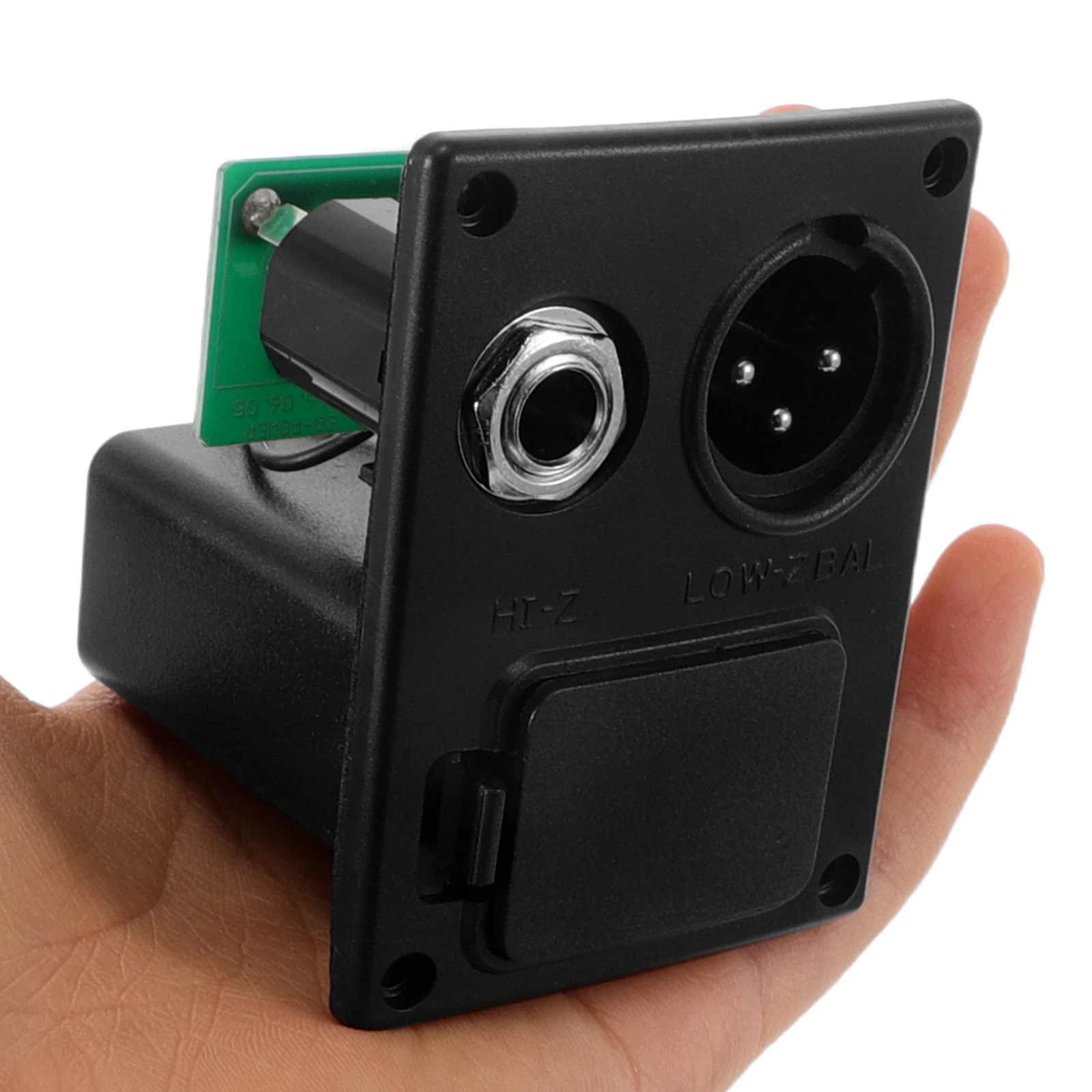 

2pcs 9V Case Holder Box Active Bass Guitar Pickup Compartment Electric Durable Compact Portable For Outdoor Performance