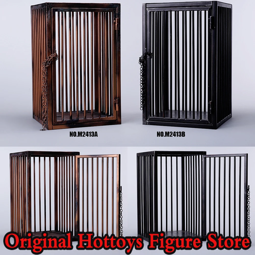 

В наличии Mmmtoys M2413A/B масштаб 1/12, аксессуар для сцены солдата, модель тюремной клетки, железная клетка, подходит для 6-дюймовой экшн-фигурки куклы