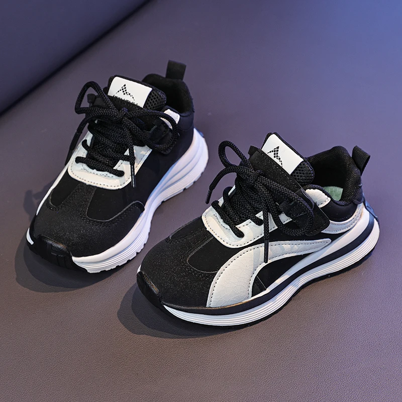 

Детские синие нескользящие детские одинарные туфли, кроссовки Four Seasons, От 3 до 14 лет, дышащие сетчатые теннисные туфли для мальчиков и девочек