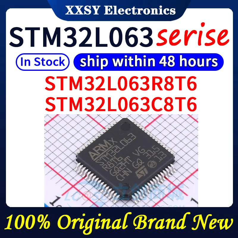 

STM32L063R8T6 STM32L063C8T6 100% Quality Original New