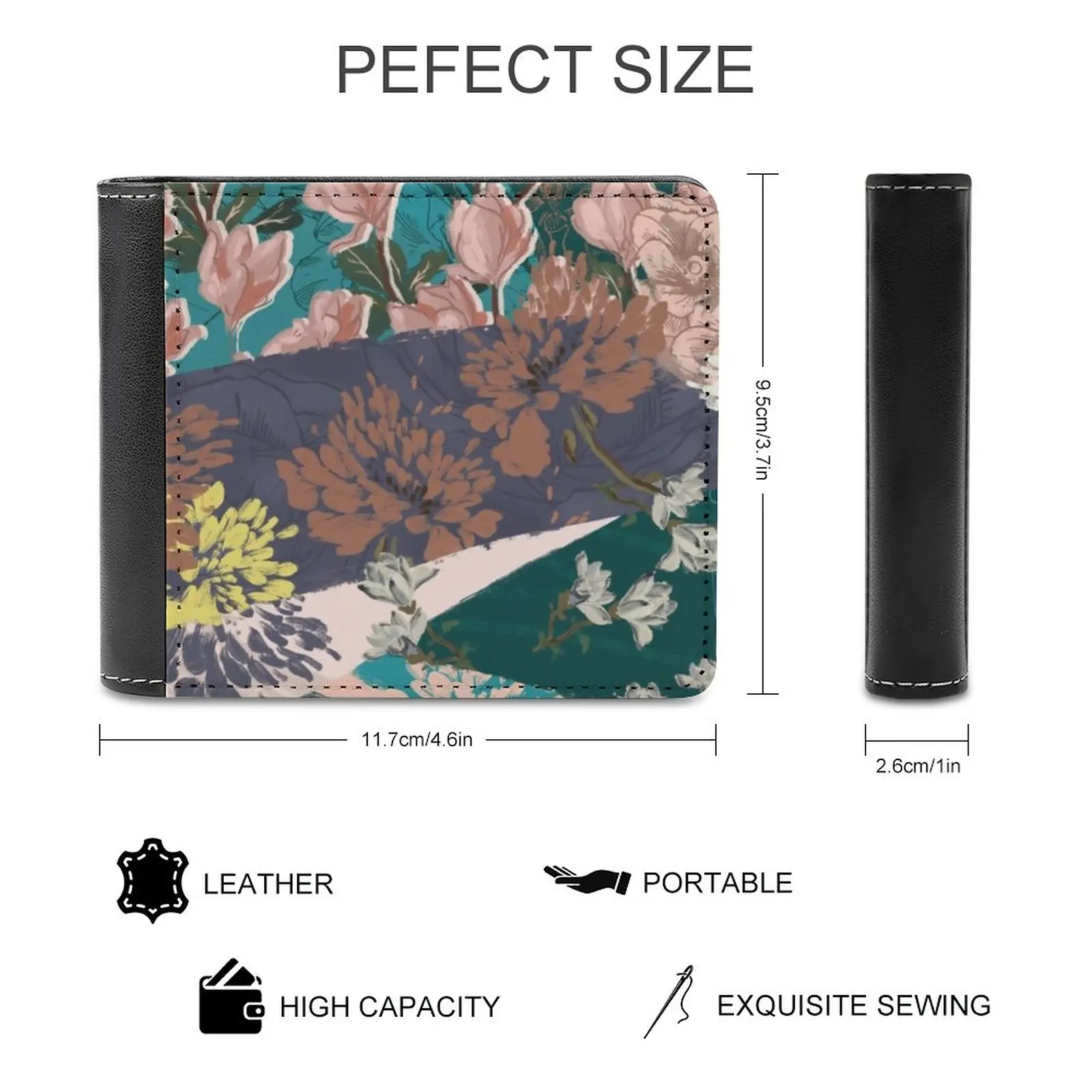 ブードゥーガールズファッションクレジットカード財布革財布パーソナライズされた財布男性と女性のためのブードゥーブードゥー人形かわいい人形