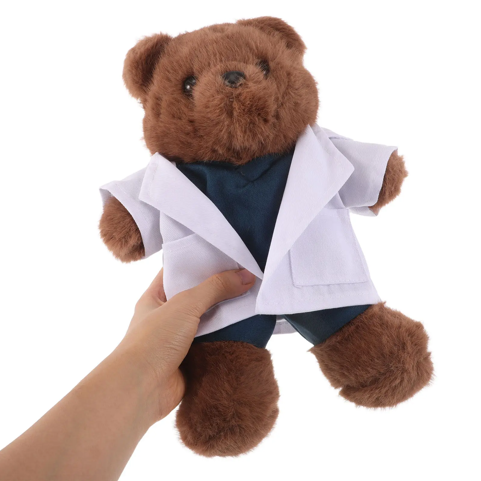 

Doctor Bear Stuffed Animal Soft Medical Uniform Back to School Nurse Graduation Birthday Party Favor Medical Appreciation