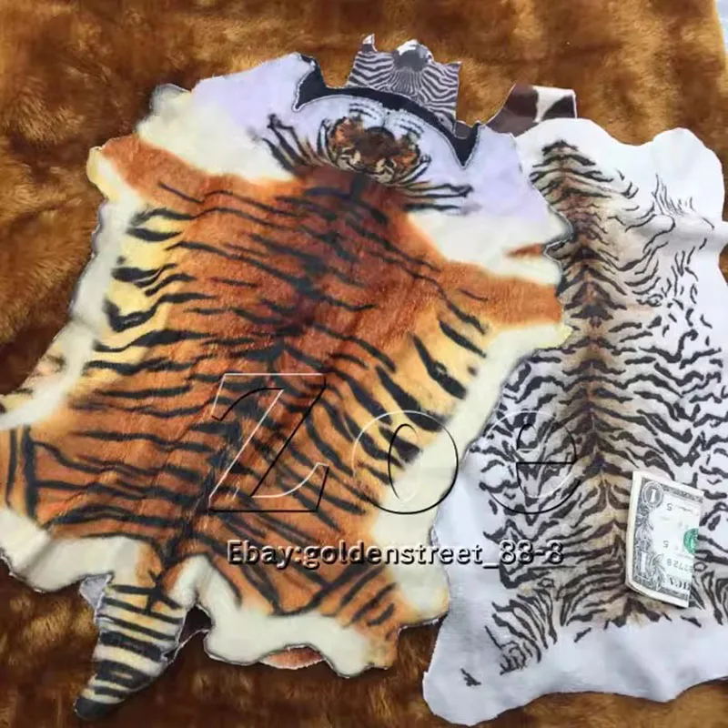 1/6 Bilancia Figura Scena Accessori Simulazione Animale Pelle di Tigre Pelle di vacchetta Zebra Tappeto Fotografia in miniatura per 12''Action Figure