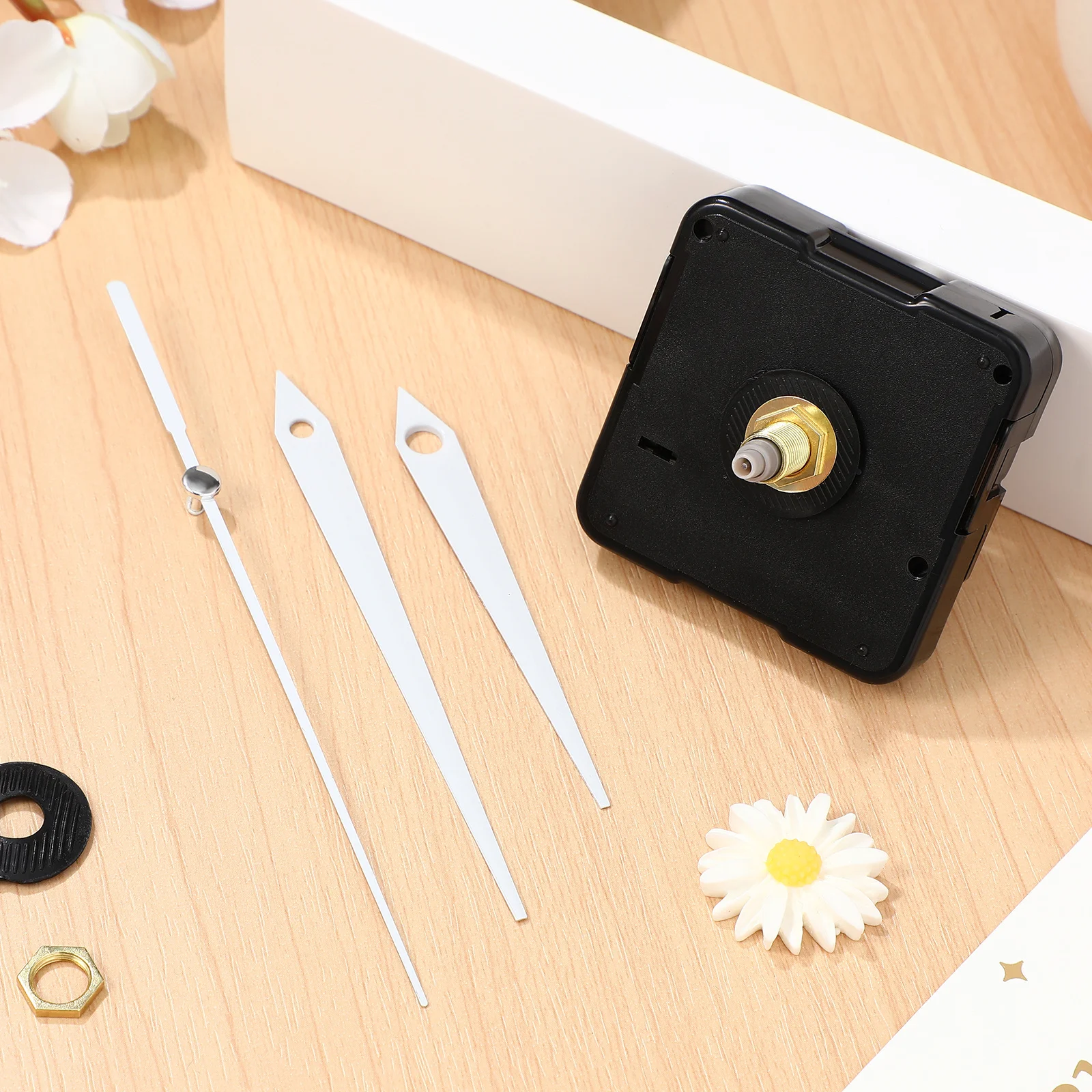 

4 set Clock Movement Mechanism Kit Diy Repair Parts For Wall Clocks Quartz Clock Mechanism Replacement Set Home Decor