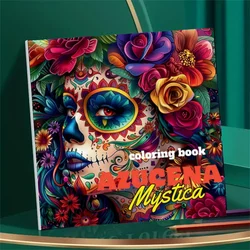 1pc Art Coloring Book Original Upgraded Paper 70g/sqm 22pcs Single Pages Coloring Books Gift For Holiday Birthday Party